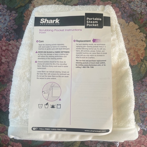 Shark Scrubbing Pockets P109W Accessories (Set Of 3) NEW!! - Picture 2 of 4